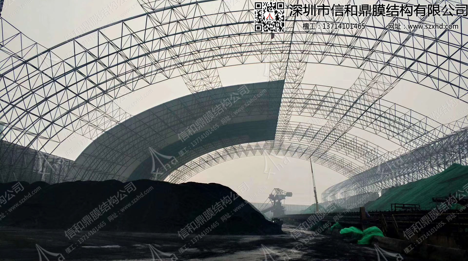 煤棚膜结构案例