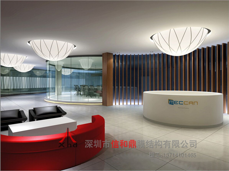 大型卖场室内软膜