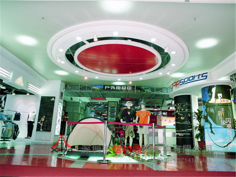 卖场室内装饰软膜