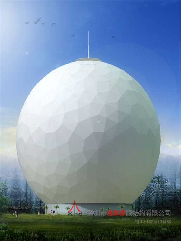 球形充气膜