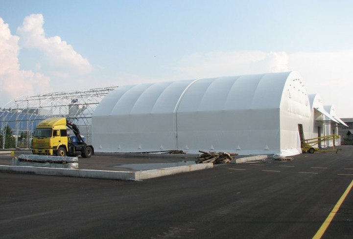 膜结构仓库案例