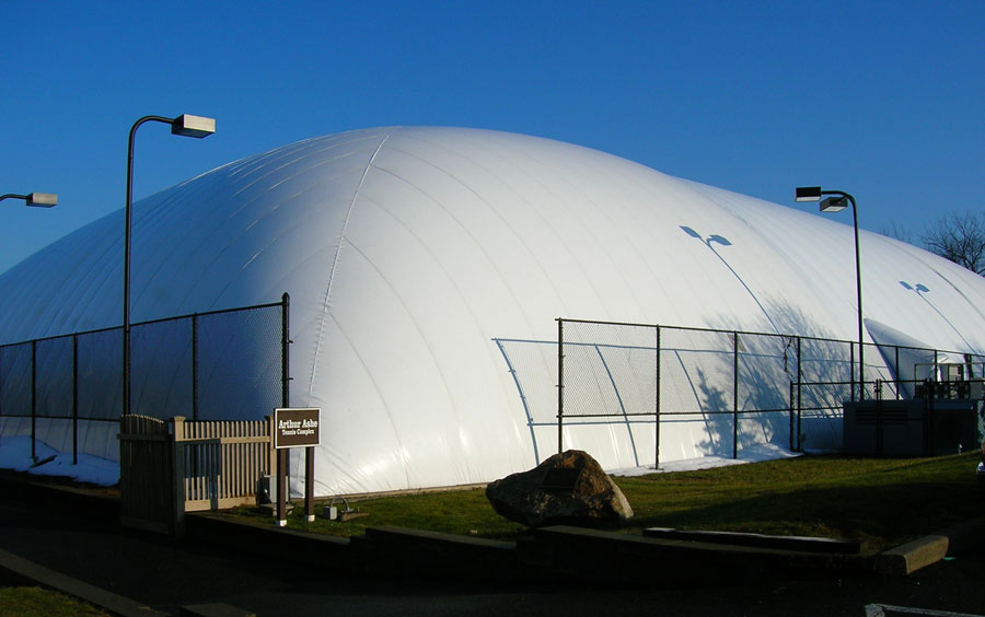 充气膜结构仓库案例