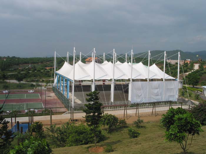 膜结构篮球场工程定制