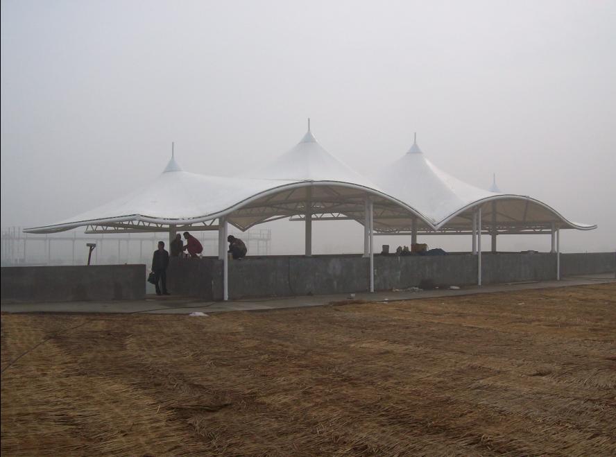 学校膜结构看台图片