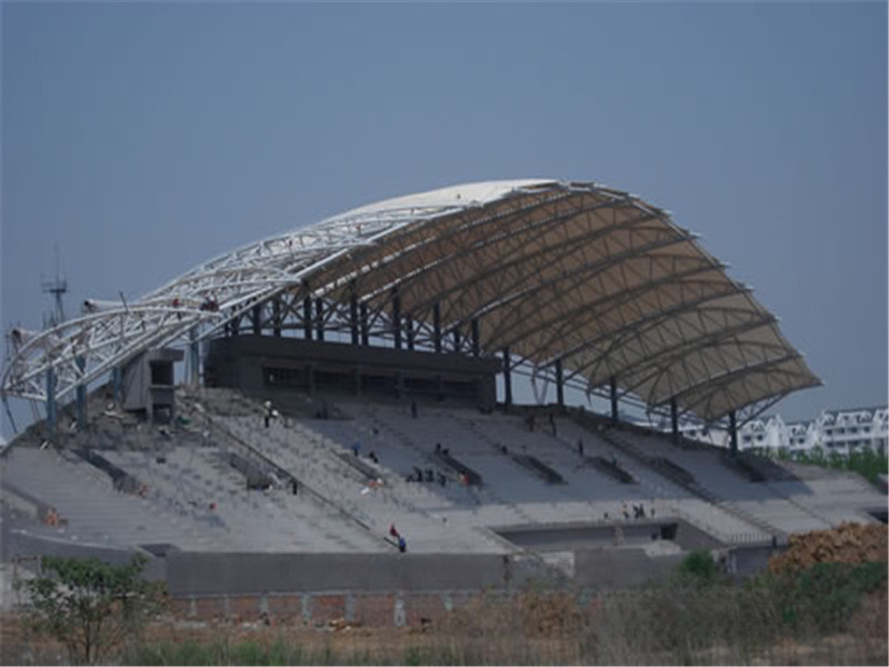 膜结构体育看台施工