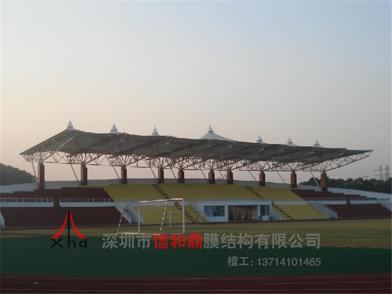 体育场膜结构看台图片