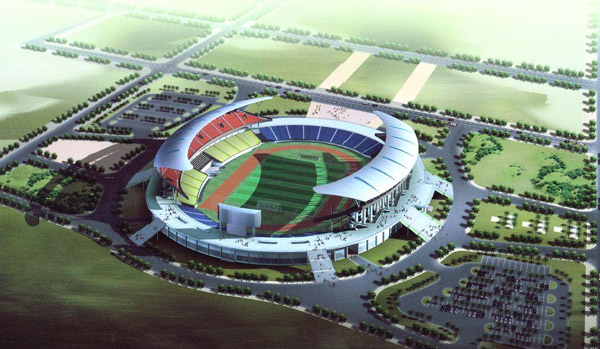 膜结构体育看台图片