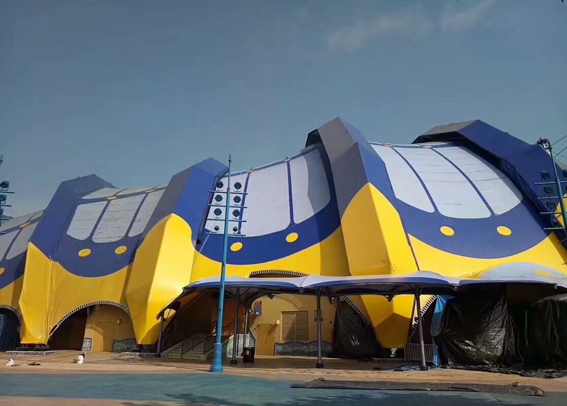 膜结构蓬房工程案例