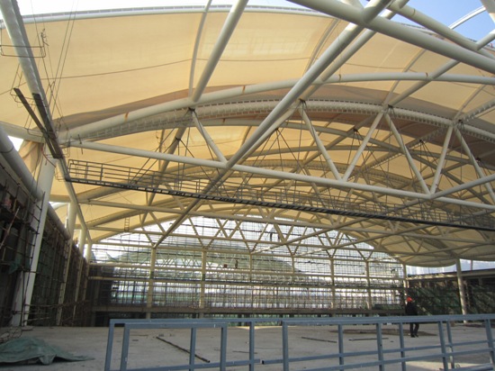 ptfe膜结构屋面图片