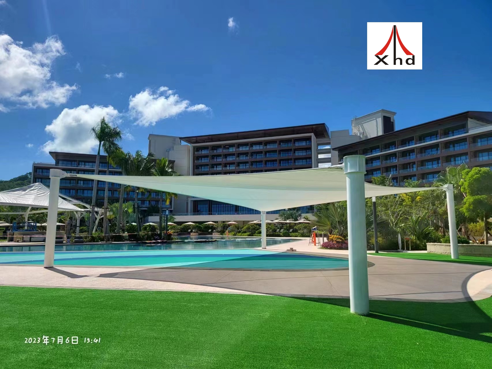 ptfe膜结构遮阳棚