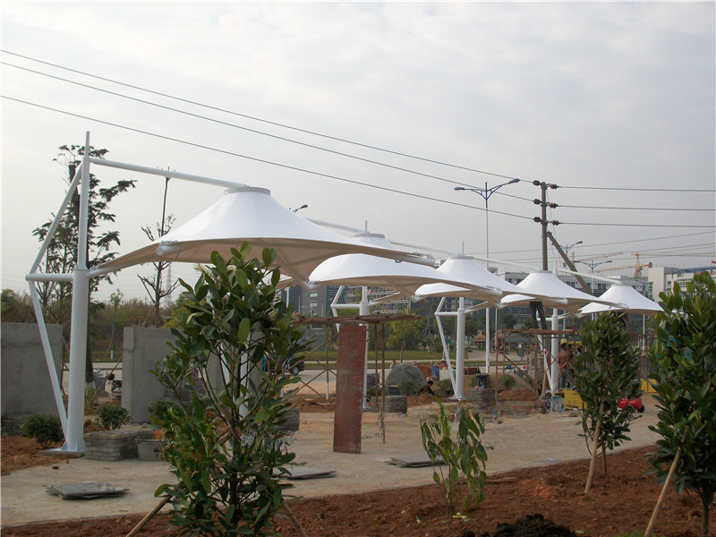 体育场膜结构景观遮阳棚