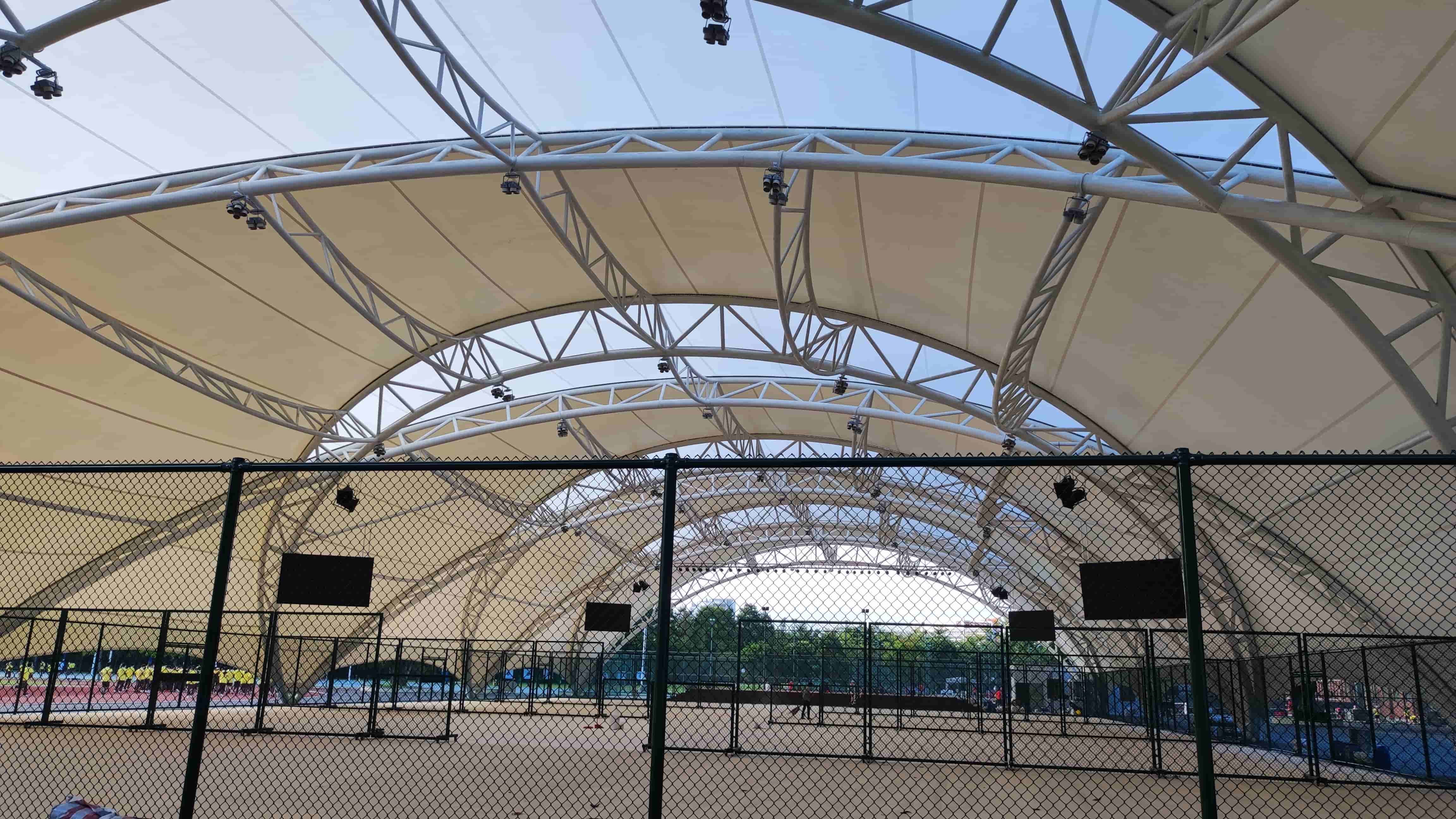 膜结构篮球场