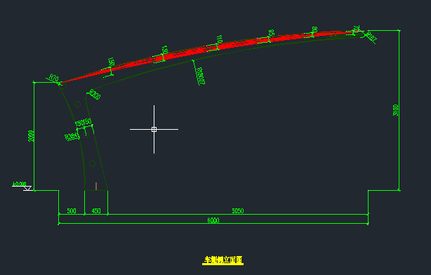 7字型膜结构停车棚施工图