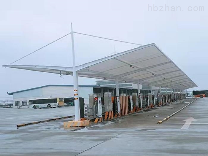 充电桩膜结构车棚